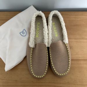 Rothy’s Merino Slipper in Nutmeg Brand New